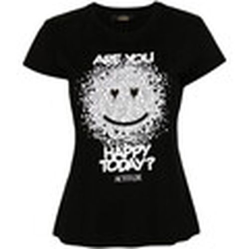 Tops y Camisetas T-SHIRT CON STAMPA E STRASS Art. 241AP2520 para mujer - Twin Set - Modalova