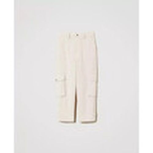 Jeans PANTALONI CARGO IN GABARDINA Art. 241TE2100 para mujer - Twin Set - Modalova