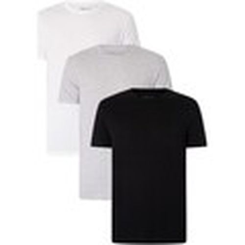 Pijama Pack De 3 Camisetas Lounge Crew para hombre - adidas - Modalova
