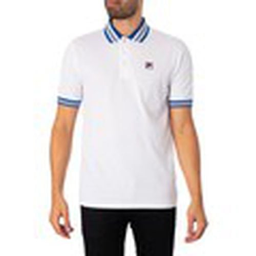 Polo Polo de canalé con ribete de Faraz para hombre - Fila - Modalova