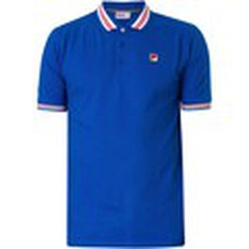 Polo Polo de canalé con ribete de Faraz para hombre - Fila - Modalova