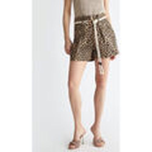 Short Pantalón corto de leopardo para mujer - Liu Jo - Modalova