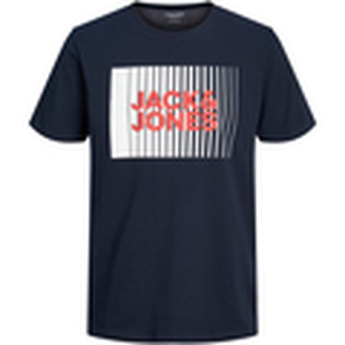 Camiseta 12233999 JJECORP LOGO TEE PLAY SS O-NECK NOOS NAVY BLAZER para hombre - Jack & Jones - Modalova