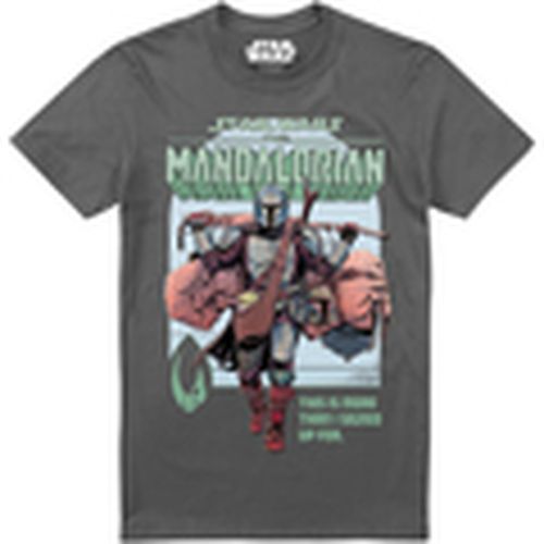 Camiseta manga larga Signed Up For para hombre - Star Wars Mandalorian - Modalova