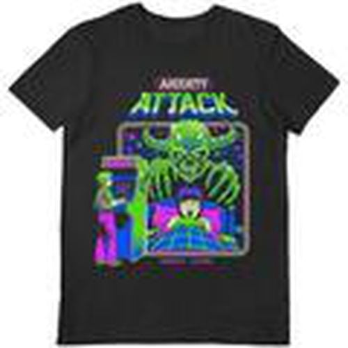 Camiseta manga larga Anxiety Attack para mujer - Steven Rhodes - Modalova