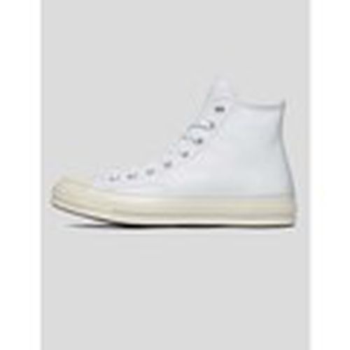 Deportivas Moda ZAPATILLAS CHUCK 70 HI LEATHER /FOSSILIZED/EGRET para hombre - Converse - Modalova