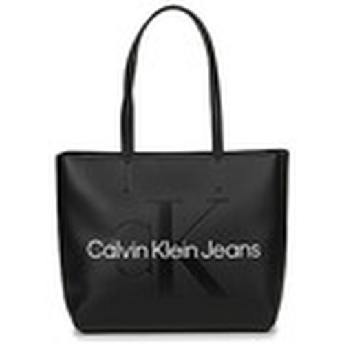 Bolsa CKJ SCULPTED NEW SHOPPER 29 para mujer - Calvin Klein Jeans - Modalova
