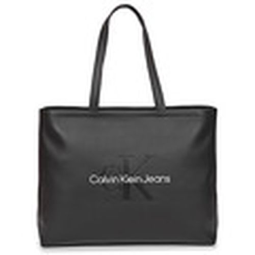 Bolsa SCULPTED SLIM TOTE34 MONO para mujer - Calvin Klein Jeans - Modalova