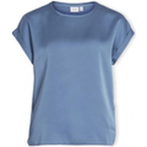 Blusa Noos Top Ellette - Coronet Blue para mujer - Vila - Modalova