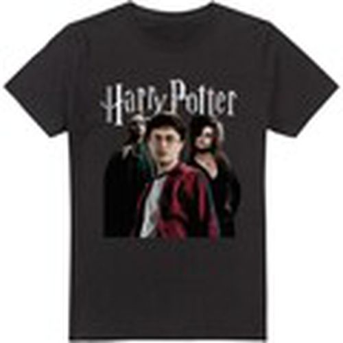 Camiseta manga larga Hogwarts 90s para hombre - Harry Potter - Modalova