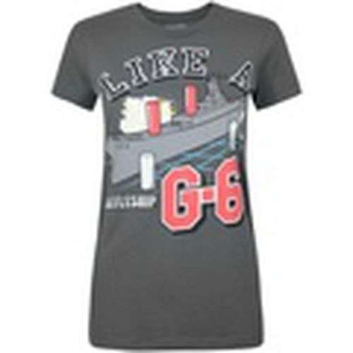 Camiseta manga larga Battleship Like A G6 para mujer - Goodie Two Sleeves - Modalova
