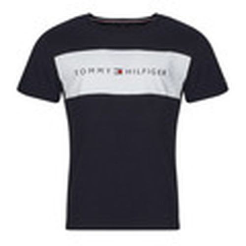 Camiseta SS T-SHIRT BLOCK LOGO para hombre - Tommy Hilfiger - Modalova