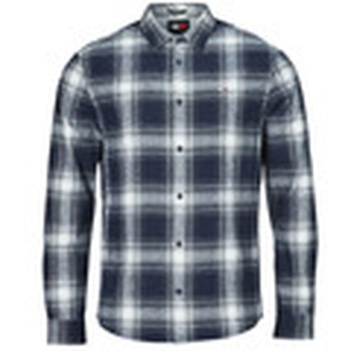 Camisa manga larga TJM REG CHECK FLANNEL SHIRT EXT para hombre - Tommy Jeans - Modalova