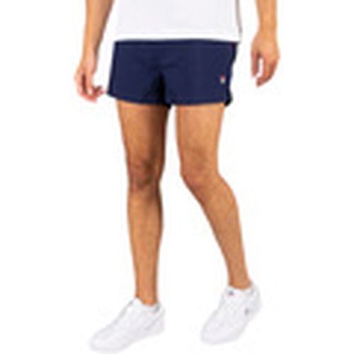 Short Shorts deportivos Hightide con 4 bolsillos de rizo y rayas para hombre - Fila - Modalova