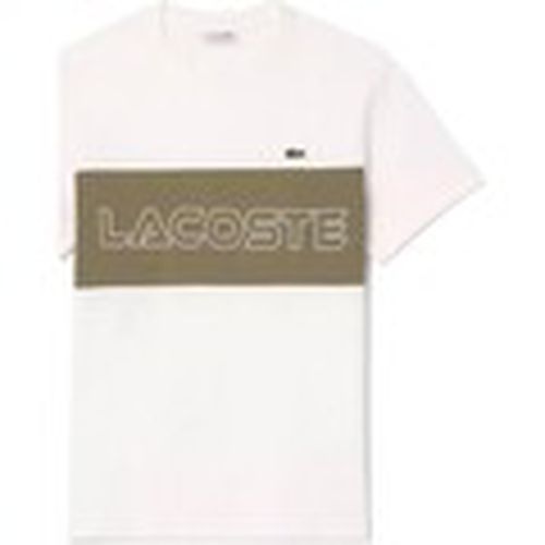 Camiseta - Camiseta Color Block para hombre - Lacoste - Modalova