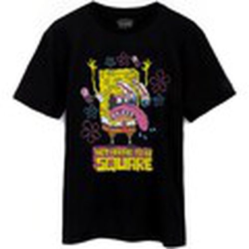 Camiseta manga larga Not Afraid to Be Square para hombre - Spongebob Squarepants - Modalova