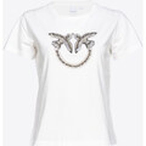 Tops y Camisetas T-SHIRT MOD. QUENTIN Art. 100535A1R7 para mujer - Pinko - Modalova