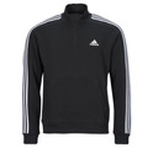 Jersey Essentials Fleece 3-Stripes 1/4-Zip Sweatshirt para hombre - adidas - Modalova