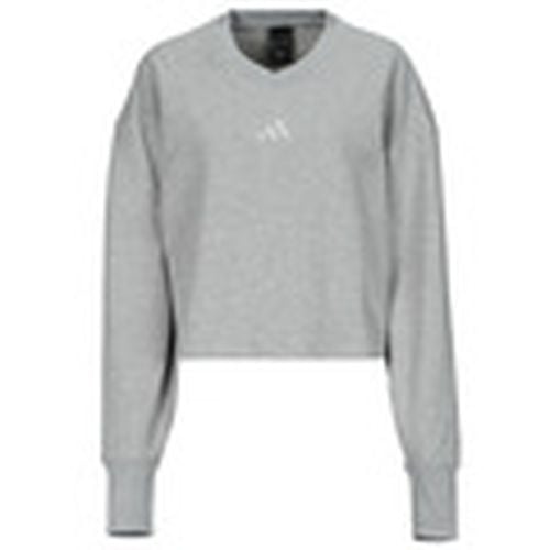 Jersey ALL SZN Ribbed V-Neck Sweatshirt para mujer - adidas - Modalova