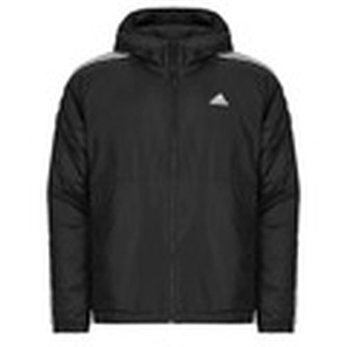 Abrigo de plumas Essentials 3-Stripes Insulated Hooded Jacket para hombre - adidas - Modalova