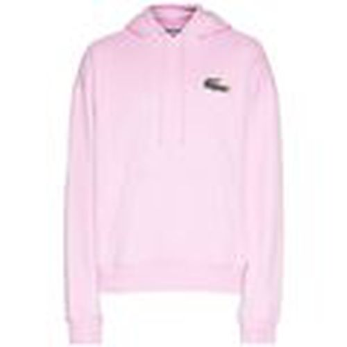 Jersey Sudadera Loose Fit Hoody Pink para hombre - Lacoste - Modalova