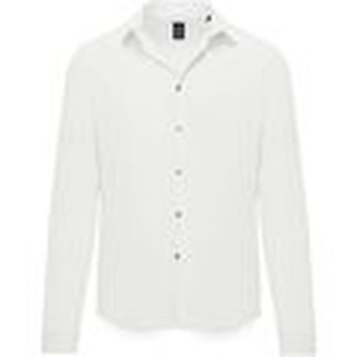 Camisa manga larga SM8581 TNP4-00 OPTIC WHITE para hombre - Bomboogie - Modalova