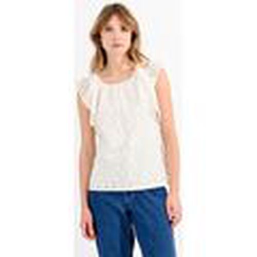 Camiseta tirantes P216CP-OFFWHITE para mujer - Molly Bracken - Modalova