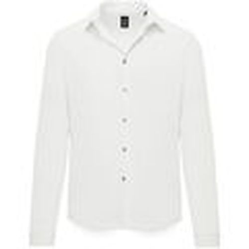 Camisa manga larga SM8581 TNP4-00 OPTIC WHITE para hombre - Bomboogie - Modalova