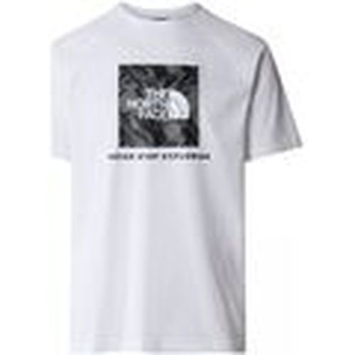 Tops y Camisetas NF0A87NJ M SS RAGLAN REDBOX TEE-ZI5 WHITE para hombre - The North Face - Modalova