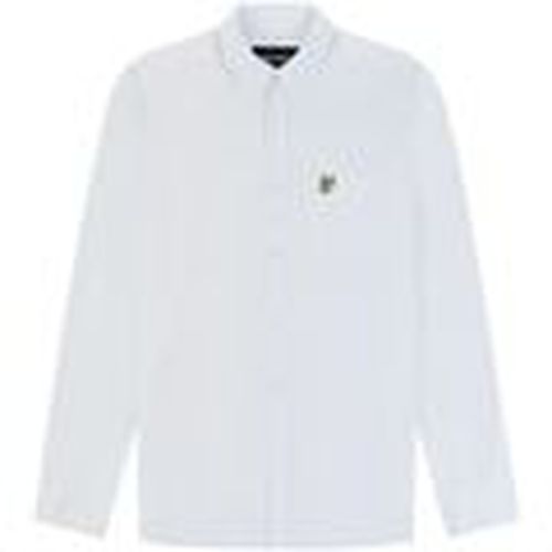 Camisa manga larga LW2004V COTTON LINEN BD-626 WHITE para hombre - Lyle & Scott - Modalova