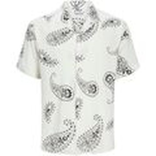 Camisa manga larga 12248448 ABSTRACT-CLOUD DANCER para hombre - Jack & Jones - Modalova