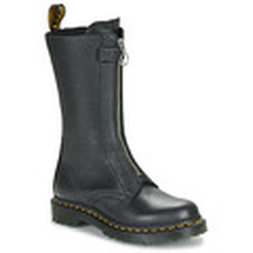 Botas 1B99 Front Zip Black Wanama Black Milled Nappa para mujer - Dr. Martens - Modalova