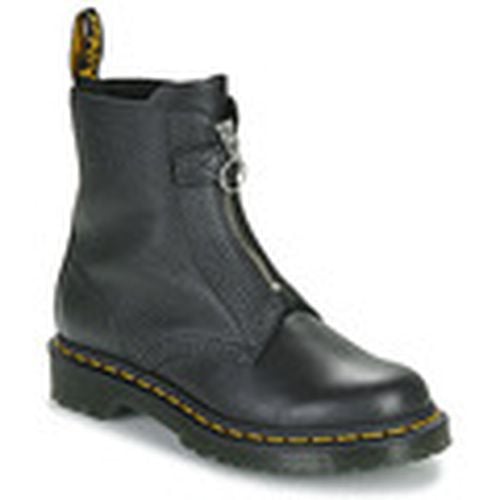 Botines 1460 FRONT ZIP BLACK WANAMA para mujer - Dr. Martens - Modalova