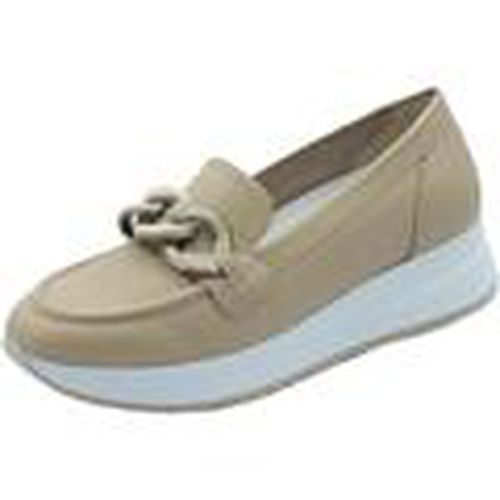 Mocasines R20085 Carla Dec Latte para mujer - Melluso - Modalova