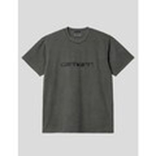 Camiseta CAMISETA DUSTER TEE BLACK (GARMENT DYED) para hombre - Carhartt - Modalova