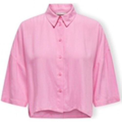 Blusa Noos Astrid Life Shirt 2/4 - Begonia Pink para mujer - Only - Modalova