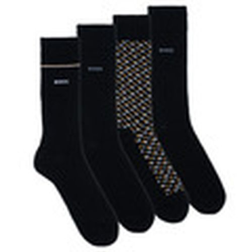 Calcetines 4P RS Gift Monogram para hombre - BOSS - Modalova