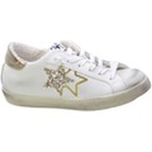 Zapatillas Sneakers Donna Bianco/Oro 2sd4207 para mujer - Twostar - Modalova