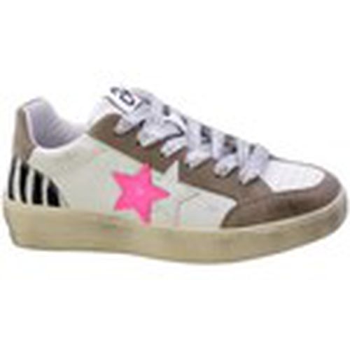 Zapatillas Sneakers Donna Bianco/Taupe 2sd4273 para mujer - Twostar - Modalova