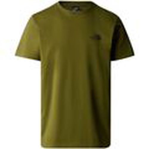 Tops y Camisetas NF0A87NG M SS SIMPLE DOME-PIB FORREST GREEN para hombre - The North Face - Modalova