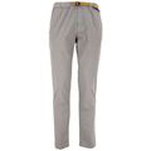 Pantalones Pantalones Greg Cotton Hombre Grey para hombre - White Sand - Modalova