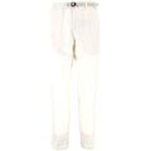Pantalones Pantalones Greg Lino Hombre Ivory para hombre - White Sand - Modalova