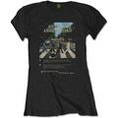Camiseta manga larga 8 Track para mujer - The Beatles - Modalova
