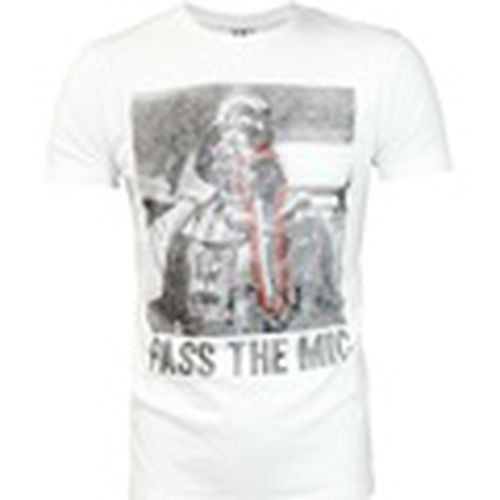 Camiseta manga larga Pass The Mic para hombre - Junk Food - Modalova