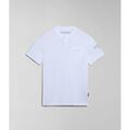 Tops y Camisetas S-MELVILLE NP0A4HQL-002 BRIGHT WHITE para hombre - Napapijri - Modalova