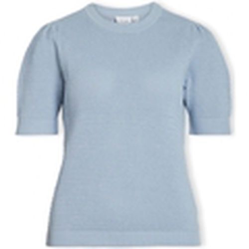 Blusa Noos Dalo Knit S/S - Kentucky Blue para mujer - Vila - Modalova