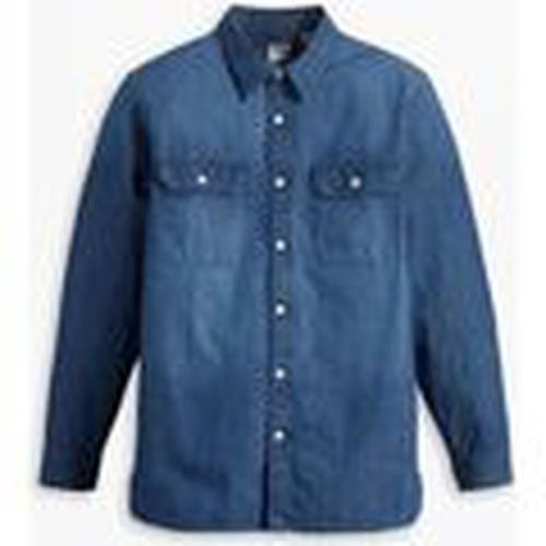 Camisa manga larga 19573 0211 - JACKSON WORKER OVERSHIRT-STERLING DARK WASH para hombre - Levis - Modalova