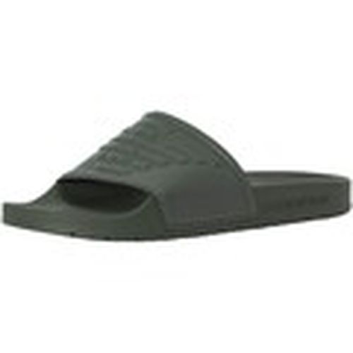 Chanclas Logo Sliders para hombre - Emporio Armani - Modalova