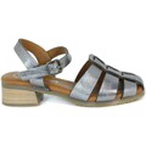 Sandalias SANDALIAS RETRO METALIZADAS 2680 PLOMO para mujer - Aplauso - Modalova