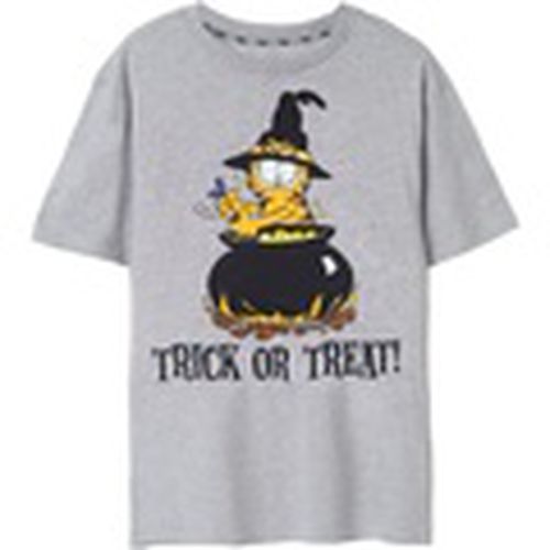 Camiseta manga larga Trick Or Treat para hombre - Garfield - Modalova